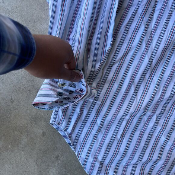 Robert Graham Jarred Sportscar Striped Polo Mens size XL - Picture 3 of 4